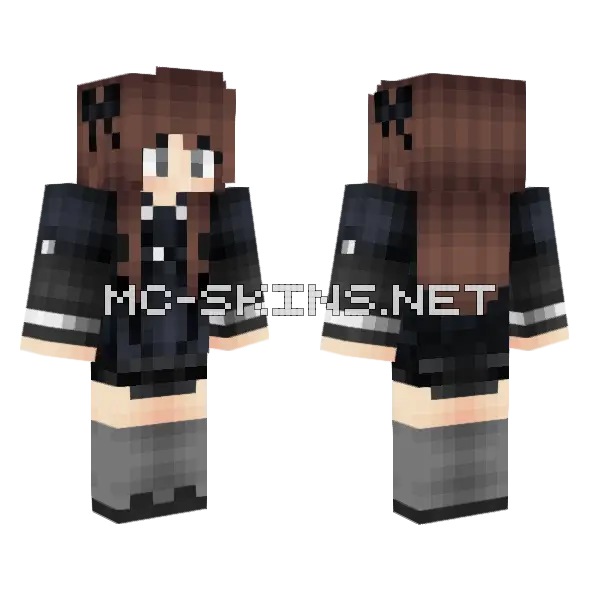 Jenny Skin Minecraft skin, front and back