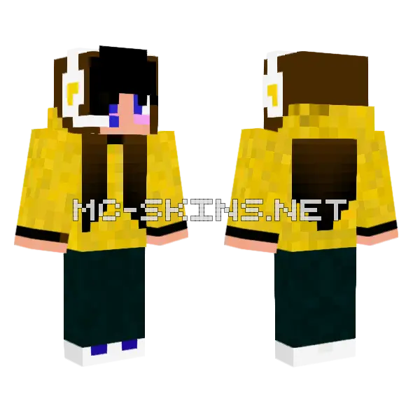 Jenny Skin Minecraft skin, front and back