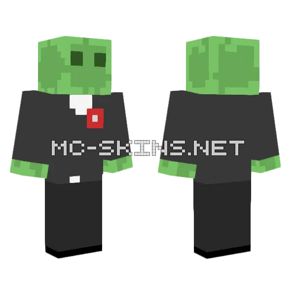 Jenny Skin Minecraft skin, front and back