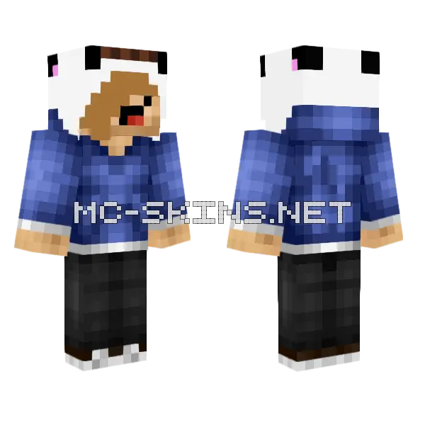 Jenny Skin Minecraft skin, front and back