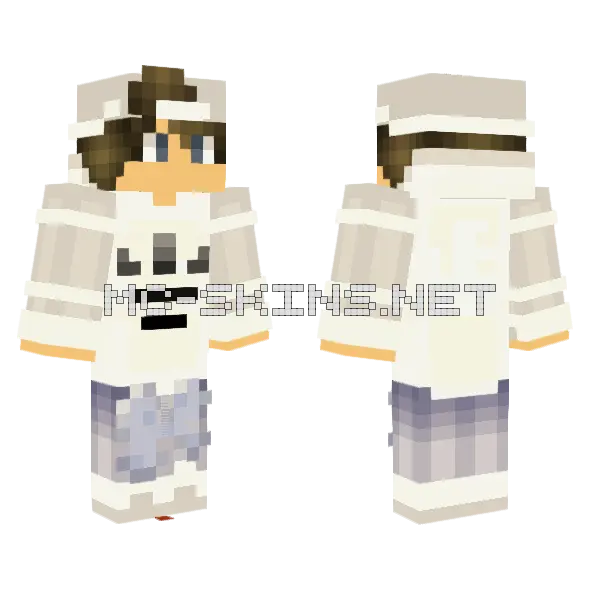 Jenny Skin Minecraft skin, front and back