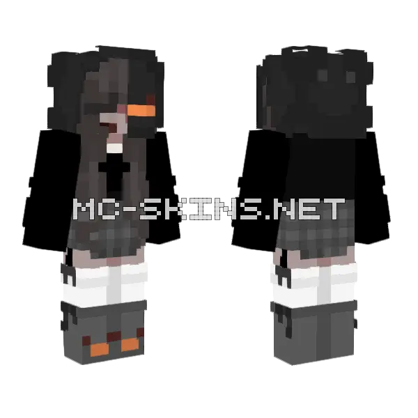 Jenny Skin Minecraft skin, front and back