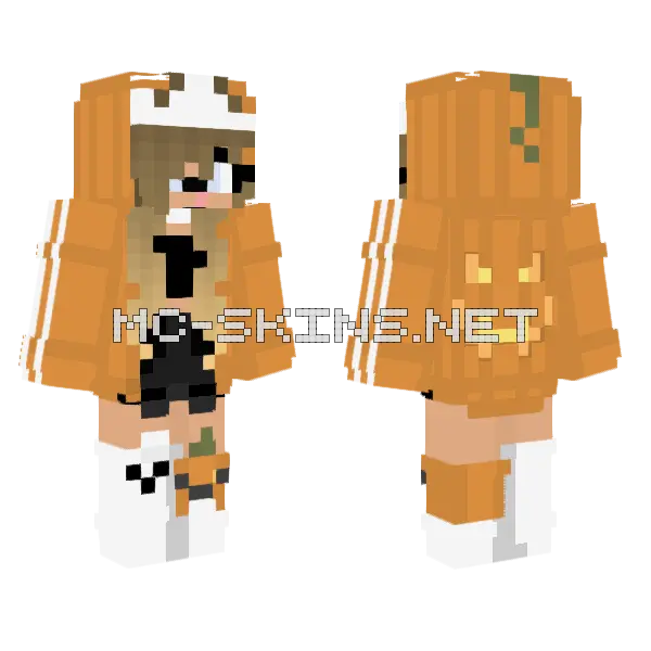 Jenny Skin Minecraft skin, front and back