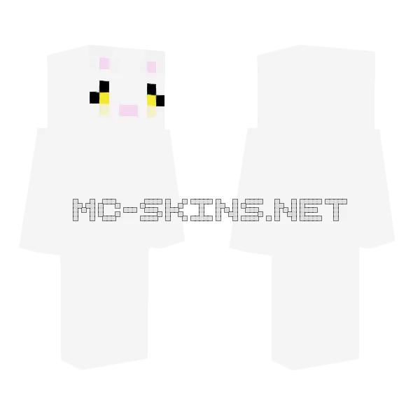 Jenny Walker Minecraft skin, front and back