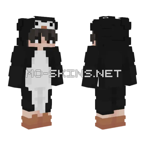 Jett Minecraft skin, front and back