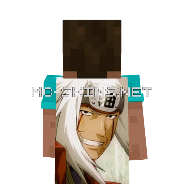 Jiraiya cape, outside and lining