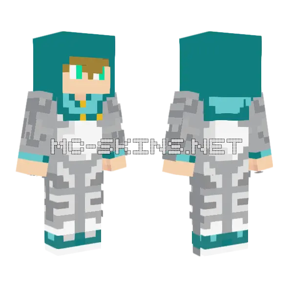 Jjk Jana Der Afrikana V2 Minecraft skin, front and back