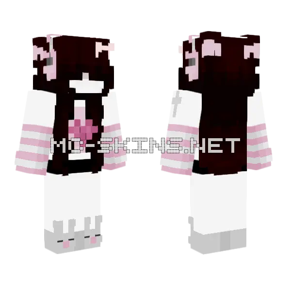 Jlesfait Minecraft skin, front and back