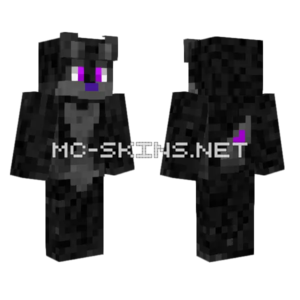 Jlord Minecraft skin, front and back