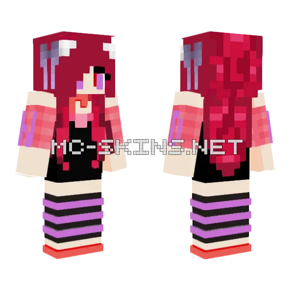 Jme387 Dicloniux Minecraft skin, front and back