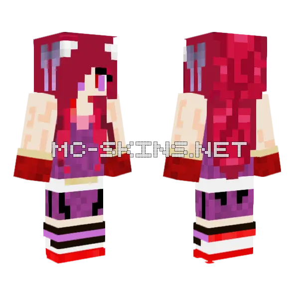 Jme387 Dicloniux Velada Minecraft skin, front and back