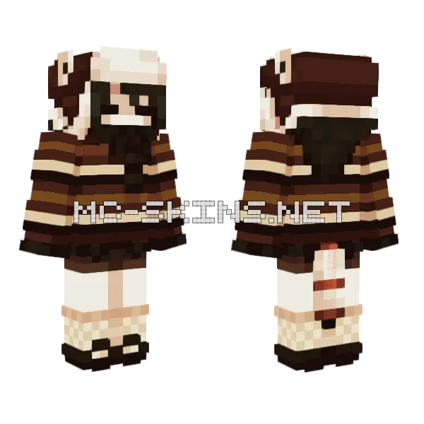 Joerson 3 Minecraft skin, front and back