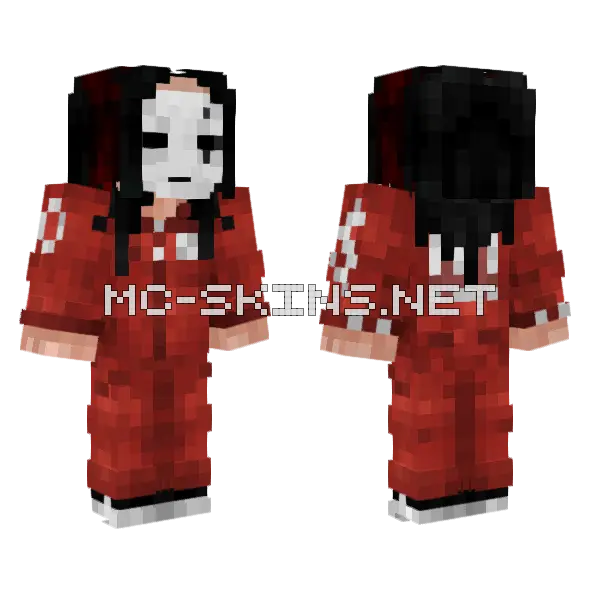 Joey Jordison Slipknot 1999, front and back