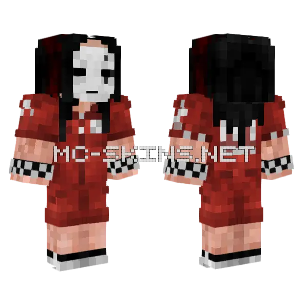 Joey Jordison Slipknot Mask, front and back