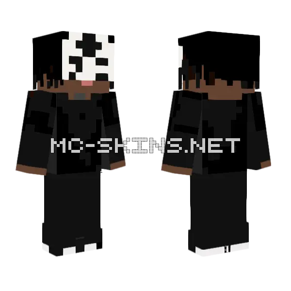 Johnnascus Minecraft skin, front and back