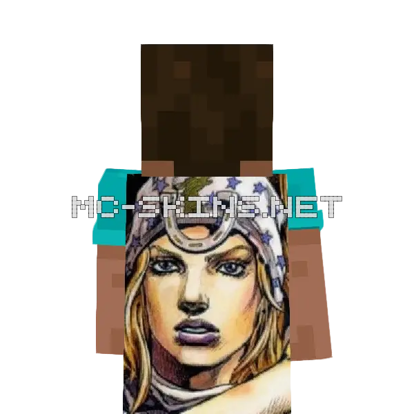 Johnny Joestar cape, outside and lining