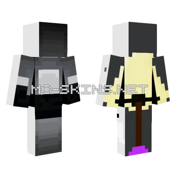 Join The Absolute Lamp Army Minecraft skin, front and back