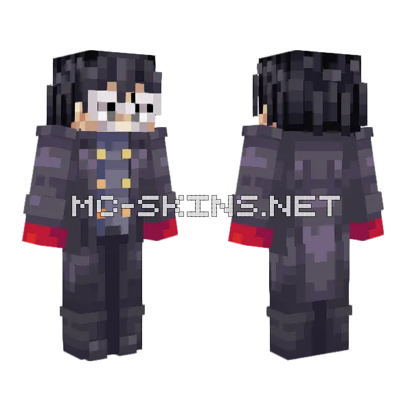Joker Skin Minecraft skin, front and back