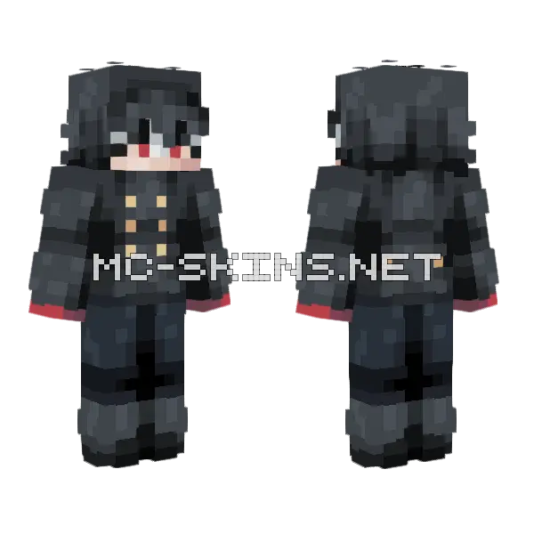Joker Skin Minecraft skin, front and back