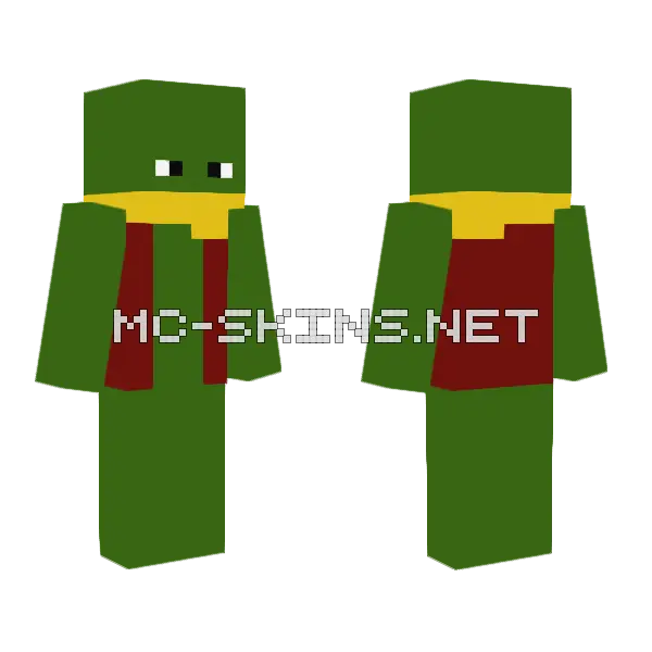 Jolly Joyous Season Skin Minecraft skin, front and back