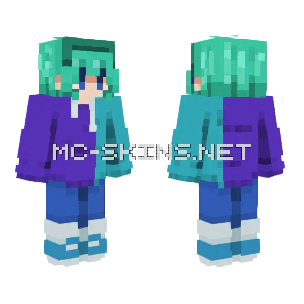 Jolly Rancher Pce Minecraft skin, front and back