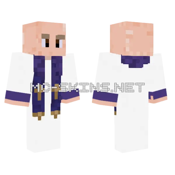 Juan Enrique Minecraft skin, front and back