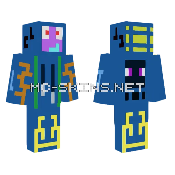 Juan Lol Xd14 Minecraft skin, front and back