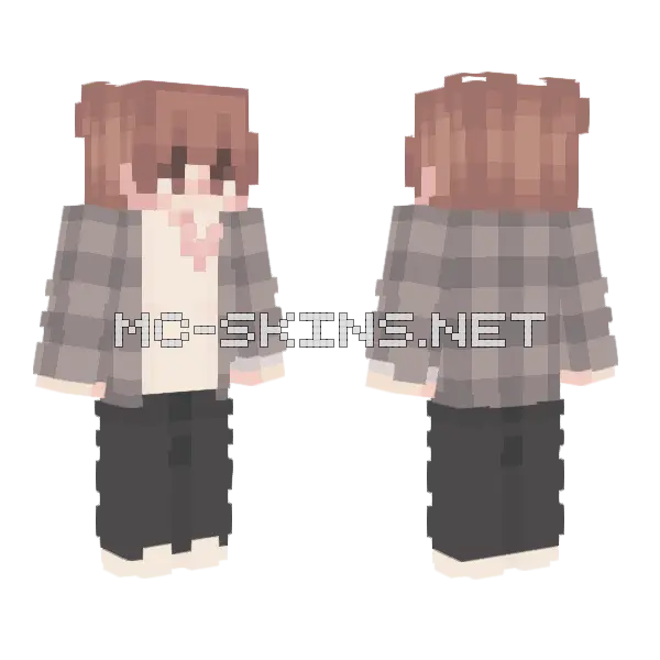 Judge Me Again Ce Minecraft skin, front and back