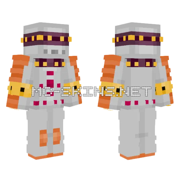 Jumpin Jack Flash Minecraft skin, front and back