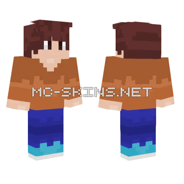 June Skin Minecraft skin, front and back