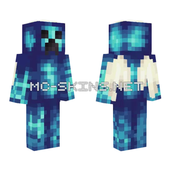 Jupiter Angel Minecraft skin, front and back