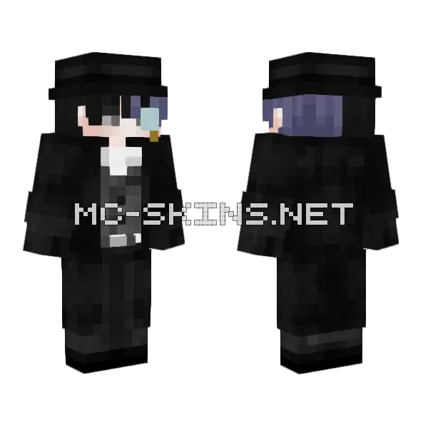 Just A Boy Minecraft skin, front and back