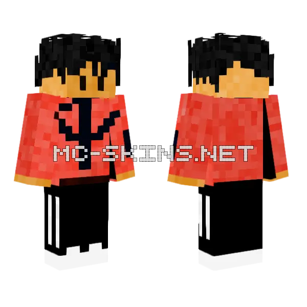 Just A Skin Minecraft skin, front and back