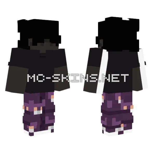 Just A Skin Haha Minecraft skin, front and back