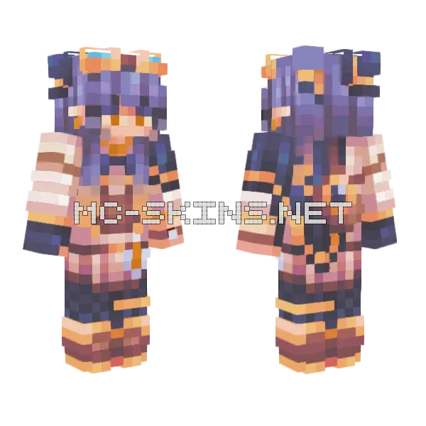 Just Like Clockwork Minecraft skin, front and back