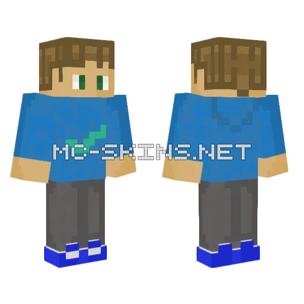 Just Making Another Skin Minecraft skin, front and back