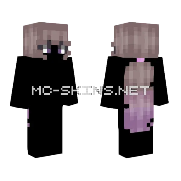 Just Something Minecraft skin, front and back