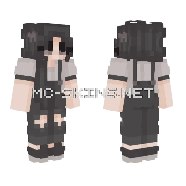 Just Was Normal Minecraft skin, front and back