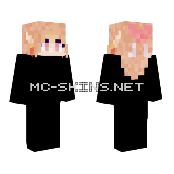 Jxn Djnxjdn Minecraft skin, front and back
