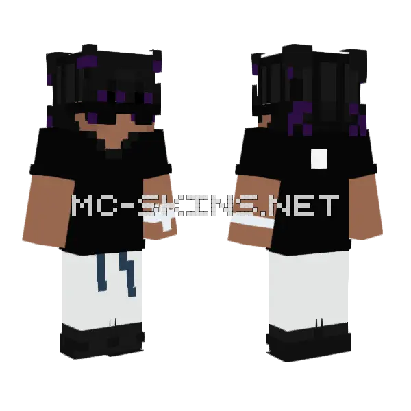 jxshua Minecraft skin, front and back