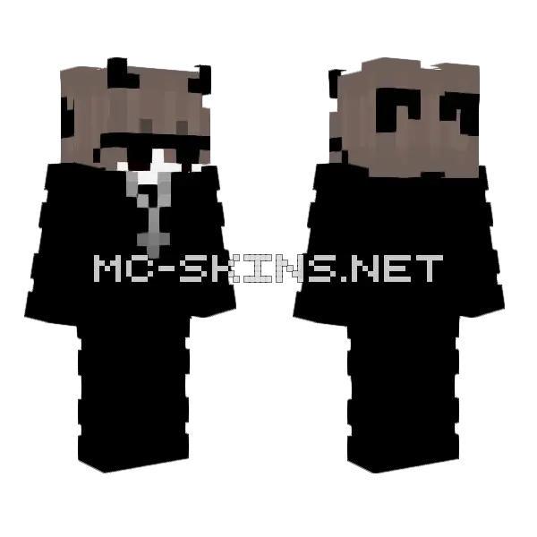 K1d1s Skin Minecraft skin, front and back