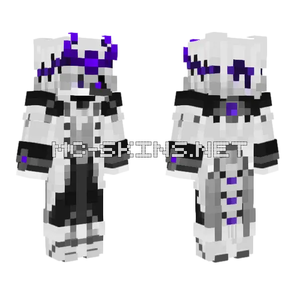 Kabishkshskk Skin Minecraft skin, front and back