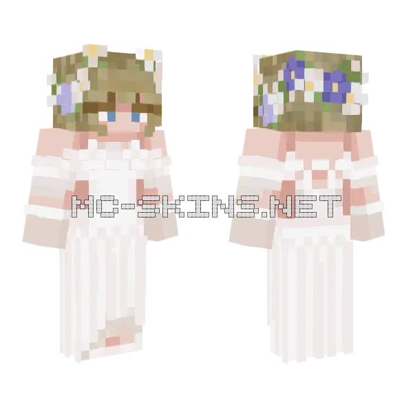 Kaelyn My Bestie Minecraft skin, front and back