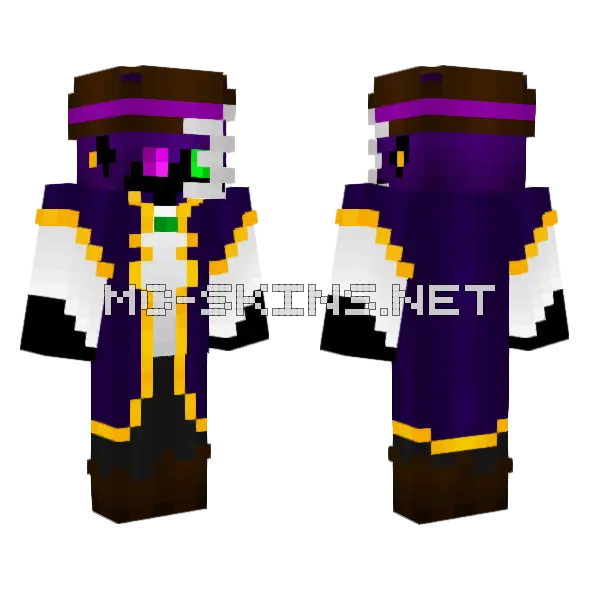 Kai Ainsley Minecraft skin, front and back