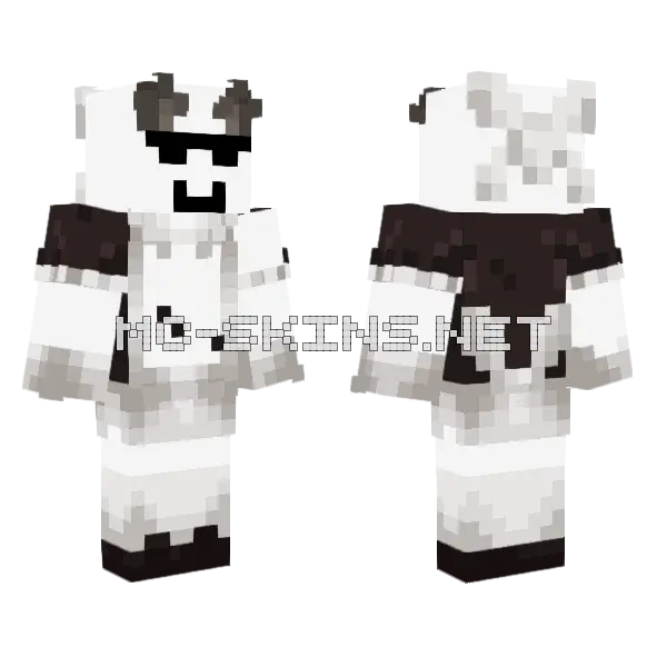 Kaivvn Maid Suit Minecraft skin, front and back