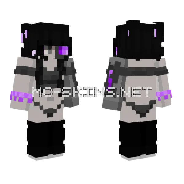 Kajmak Skin 10 Minecraft skin, front and back