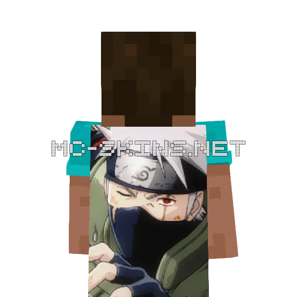 Kakashi Hatake cape, outside and lining