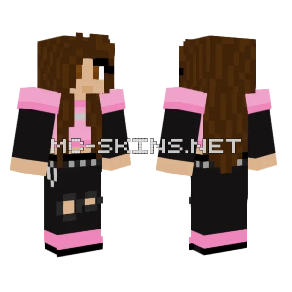 Kal Minecraft skin, front and back