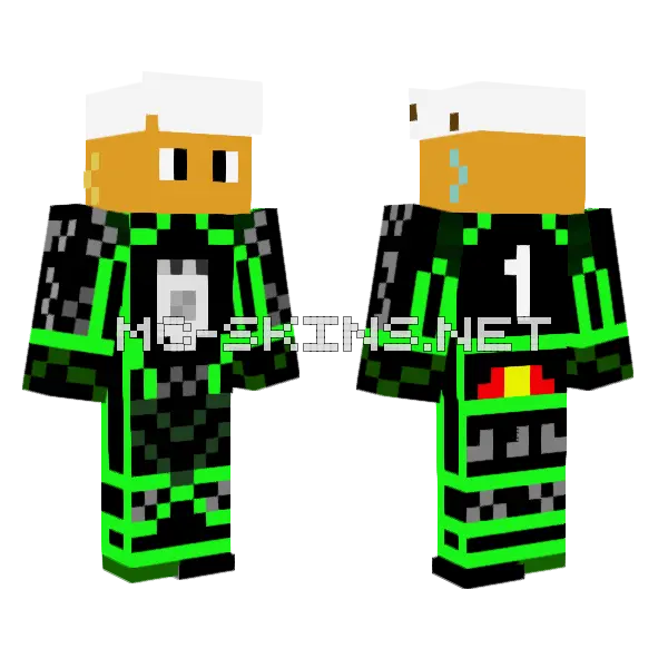 Kamil Row Wyjazdowy Minecraft skin, front and back