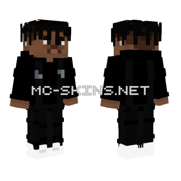 Kankan Minecraft skin, front and back